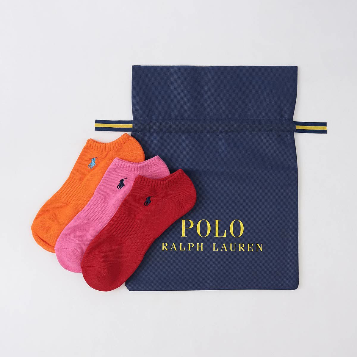 3足セット】POLO RALPH LAUREN 多色 足底パイル ワンポイント
