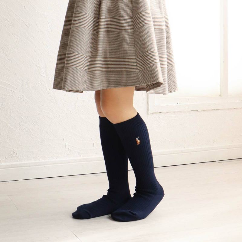 kan様割引専用 ラルフハイソックス 14-16cm 黒紺11足18800円相当 POLO RALPH LAUREN 子供 ワンポイント刺繍 綿混リブ