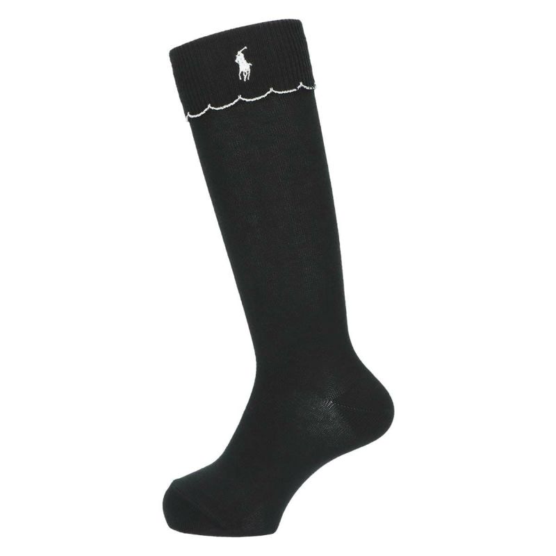 POLO RALPH LAUREN キッズ ハイソックス 折り返しピコットミシン