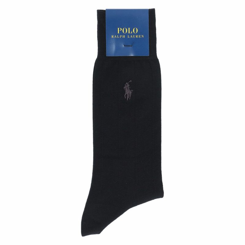 POLO RALPH LAUREN ポロ ラルフローレン 抗菌防臭 ワンポイント ストライプ クルー丈 ビジネス ソックス メンズ  【24-25cm】【25-26cm】【27-28cm】02042352 | 靴下 ソックス 通販のナイガイ公式オンラインショップ