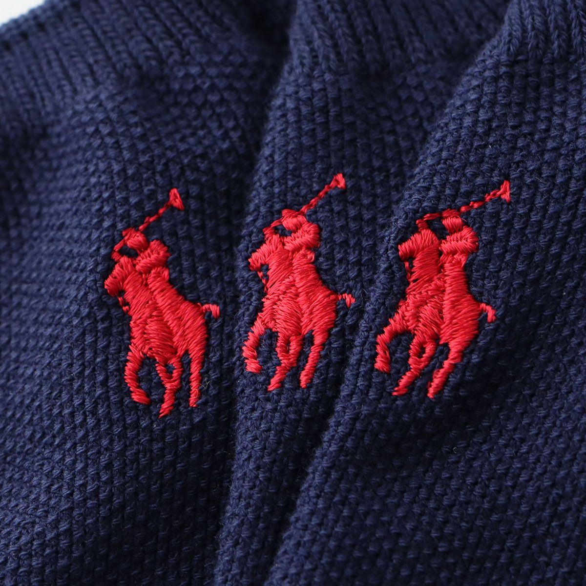 ≪WEB限定≫POLO RALPH LAUREN さらっと快適鹿の子編みのスニーカー丈