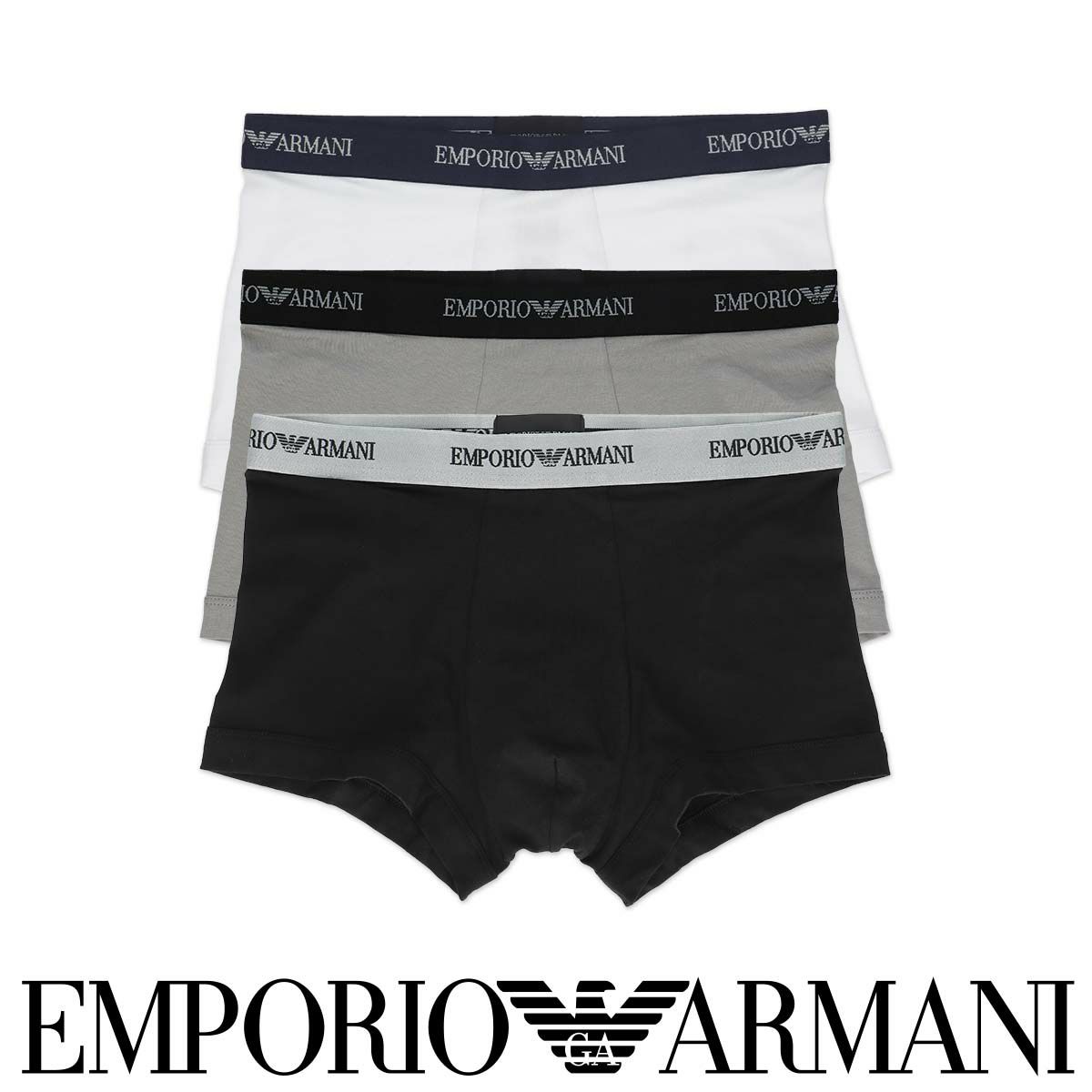3枚セット】EMPORIO ARMANI エンポリオ アルマーニ ストレッチコットン 