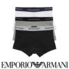 【3枚セット】EMPORIOARMANIエンポリオアルマーニストレッチコットン3PACKTRUNK3Pパックコットンボクサーパンツメンズ男性下着EUサイズプレゼント無料ラッピングギフト54007178公式ショップ正規ライセンス商品
