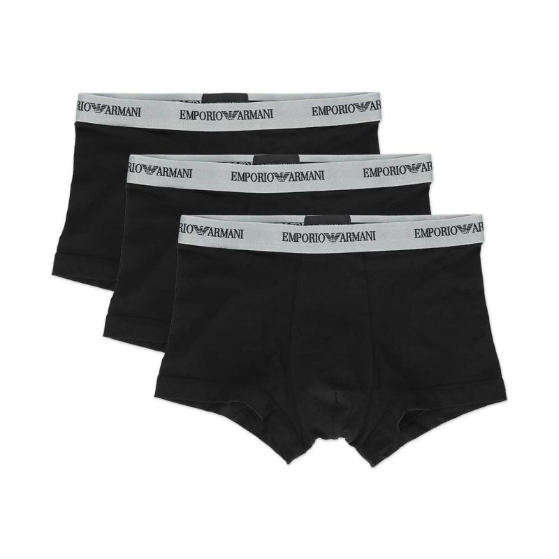 【3枚セット】EMPORIOARMANIエンポリオアルマーニストレッチコットン3PACKTRUNK3Pパックコットンボクサーパンツメンズ男性下着EUサイズプレゼント無料ラッピングギフト54007178公式ショップ正規ライセンス商品