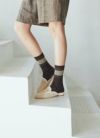 NAIGAISTYLEナイガイスタイル日本製アイレットラインクルー丈レディースソックス靴下女性婦人プレゼントギフト03098210