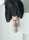 NAIGAISTYLEナイガイスタイル日本製シアーフラワークルー丈レディースソックス靴下女性婦人プレゼントギフト03098214