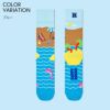 HappySocksハッピーソックスBeachBreak(ビーチブレイク)クルー丈ソックス靴下ユニセックスメンズ＆レディスプレゼント無料ラッピングギフト10240001