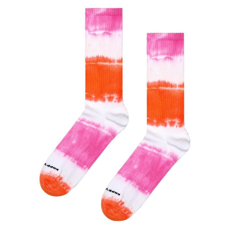 HappySocksハッピーソックスメンズ＆レディースプレゼント無料ラッピングギフトDipDyeSneakerSockタイダイプリントクルー丈スポーツソックス靴下10240039