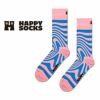 HappySocksハッピーソックスメンズ＆レディースプレゼント無料ラッピングギフトDizzySockディジー（目が回る）ピンククルー丈ソックス靴下10240066