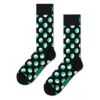 HappySocksハッピーソックスメンズ＆レディースプレゼント無料ラッピングギフトFadedBigDotSockフェードビックドット柄ブラッククルー丈ソックス靴下10240085