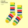 HappySocksハッピーソックスメンズ＆レディースプレゼント無料ラッピングギフトGradientStripeSockグラデーションストライプ柄クルー丈ソックス靴下10240093