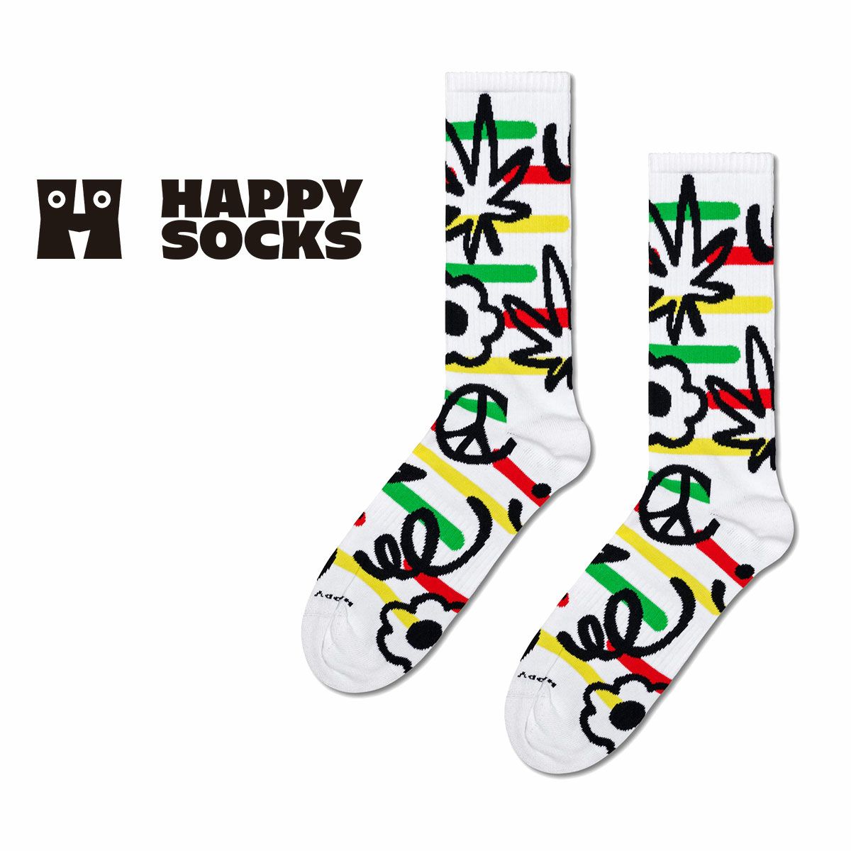 Limited】Happy Socks × Disney ( ディズニー ) FACE IT, MICKEY 