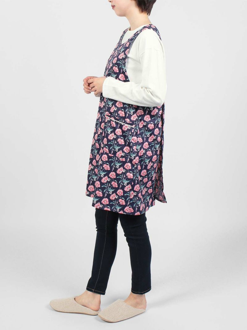 LICIE MADE WITH LIBERTY FABRIC リバティプリント エプロン