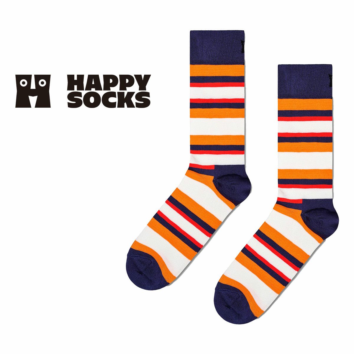 Happy Socks Happyday ( ハッピーデイ ) クルー丈 ソックス ユニ 