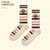 HappySocksハッピーソックスメンズ＆レディースプレゼント無料ラッピングギフトPeaceStripeSneakerSockピース＆ストライプ柄クルー丈スポーツソックス靴下10240106