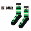 HappySocksハッピーソックスメンズ＆レディースプレゼント無料ラッピングギフトSwirlStripeSneakerSock渦巻＆ストライプ柄クルー丈スポーツソックス靴下10240107