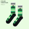 HappySocksハッピーソックスメンズ＆レディースプレゼント無料ラッピングギフトSwirlStripeSneakerSock渦巻＆ストライプ柄クルー丈スポーツソックス靴下10240107