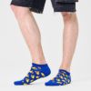 HappySocksハッピーソックスRubberDuckLowSock(ラバーダック)ブルースニーカー丈ソックス靴下ユニセックスメンズ＆レディースプレゼント無料ラッピングギフト10240135