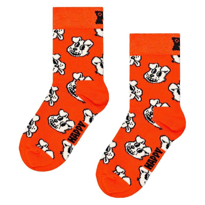 HappySocksハッピーソックスメンズ＆レディースプレゼント無料ラッピングギフトKidsDogSockドッグ柄子供用キッズクルー丈ソックス靴下12240010