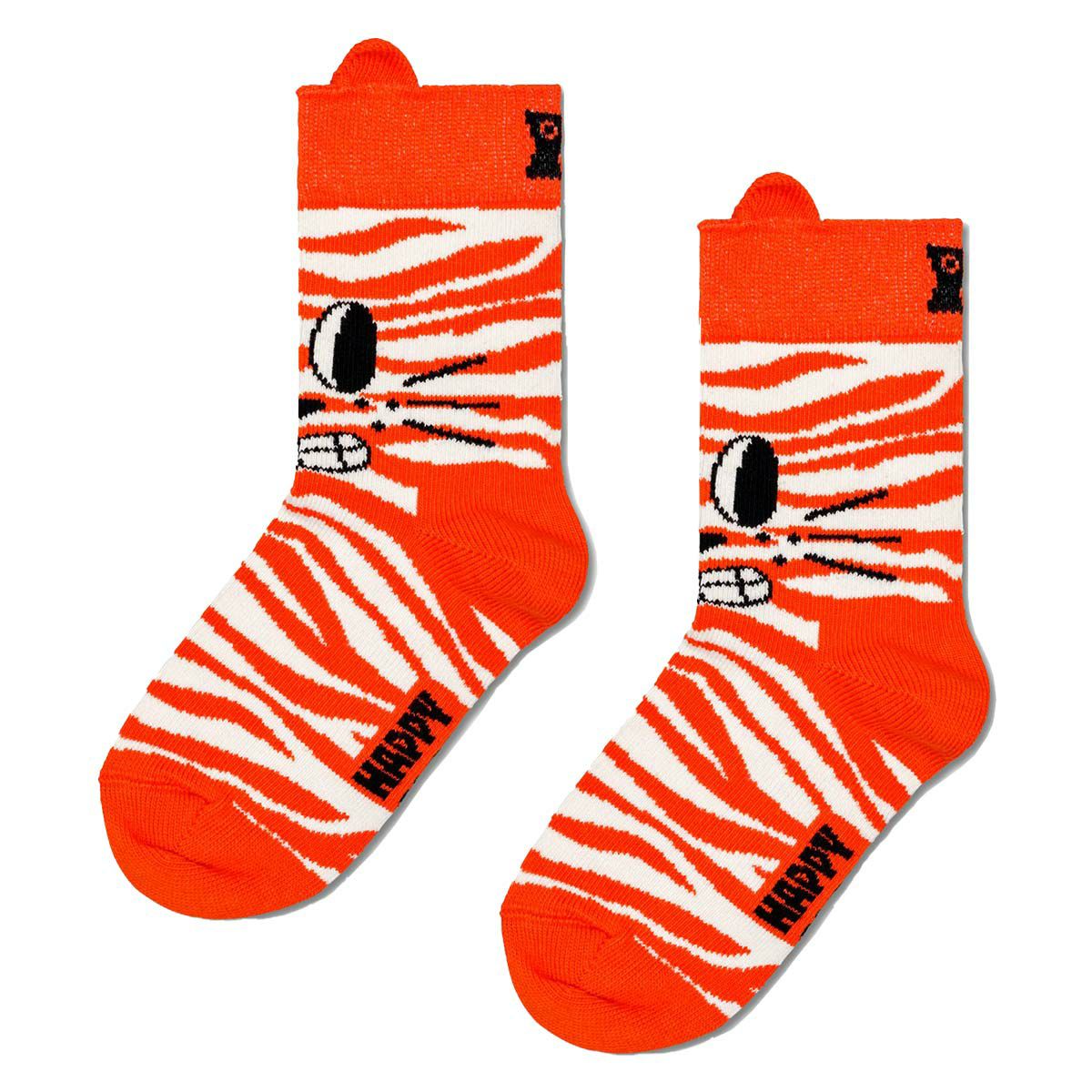 【2足セット】HappySocksハッピーソックスメンズ＆レディースプレゼント無料ラッピングギフトKids2-PackCat&DogSocksキャット＆ドッグ柄子供用キッズクルー丈ソックス2足組靴下12240022