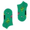 【2足セット】HappySocksハッピーソックスメンズ＆レディースプレゼント無料ラッピングギフトKids2-PackCactusLowSocksサボテン柄子供用キッズショート丈ソックス2足組靴下12240027