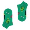 【2足セット】HappySocksハッピーソックスメンズ＆レディースプレゼント無料ラッピングギフトKids2-PackCactusLowSocksサボテン柄子供用キッズショート丈ソックス2足組靴下12240027