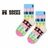 HappySocksハッピーソックスメンズ＆レディースプレゼント無料ラッピングギフトKidsFlowerStripeSockフラワーストライプ柄子供用キッズクルー丈ソックス靴下12240030