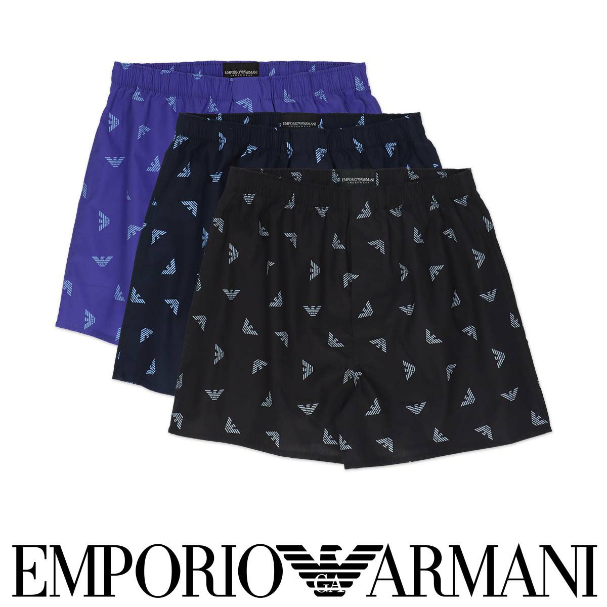 1枚】EMPORIO ARMANI エンポリオ アルマーニ ICONIC LOGOBAND STRETCH