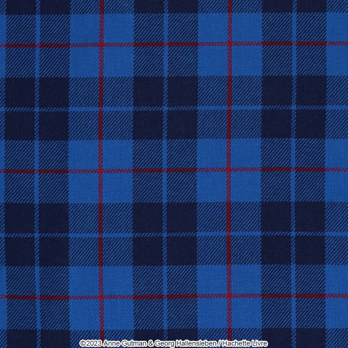 GaspardetLisaリサとガスパール先染めタータンチェックワッペン付き綿100%前掛けサロンエプロン前結びレディース70833022