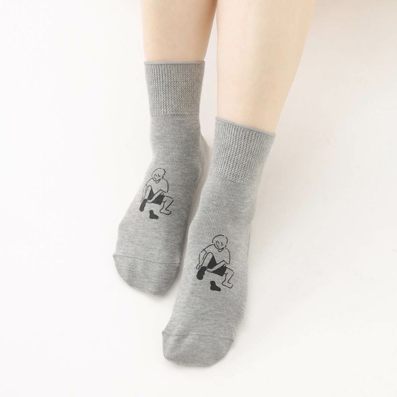 【NAIGAI × Tabio × 長場 雄】 コラボソックス 日本製 SOCKSUN ソックさん みんなのくつした クルー丈 ソックス ユニセックス  90363001 | 靴下 ソックス 通販のナイガイ公式オンラインショップ