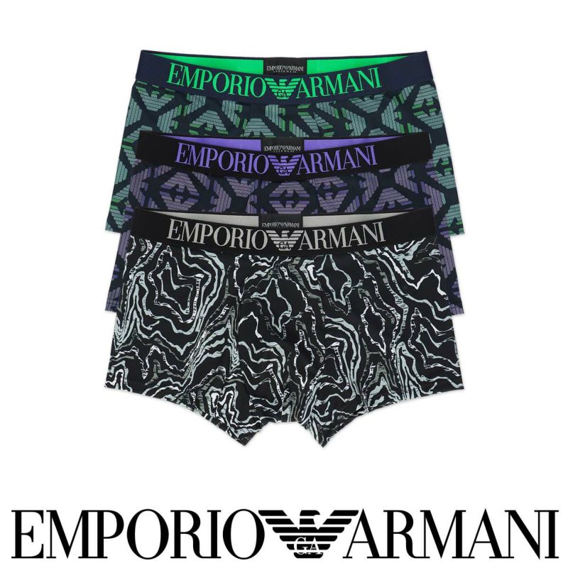 【1枚】EMPORIOARMANIエンポリオアルマーニALLOVERPRINTEDMICROFIBERマイクロファイバーボクサーパンツ前閉じEUサイズメンズ男性プレゼントギフト無料ラッピングブランドアンダーウェア54045350公式ショップ正規ライセンス商品