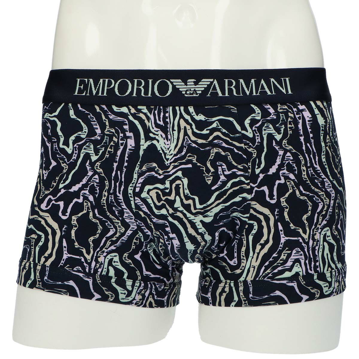 【1枚】EMPORIOARMANIエンポリオアルマーニCLASSICPATTERNMIXクラシックパターンボクサーパンツ前閉じEUサイズメンズ男性プレゼントギフト無料ラッピングブランドアンダーウェア54045049公式ショップ正規ライセンス商品
