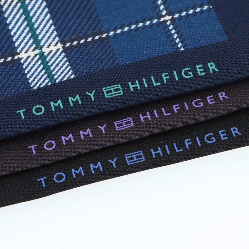 【メール便全国220円】TOMMYHILFIGER｜トミーヒルフィガー公式ショップ正規ライセンス商品綿100％ハンカチマドラスチェック柄【入学祝就職祝】トミーブランド無料ラッピング男性メンズプレゼント無料ラッピング贈答ギフト02582163