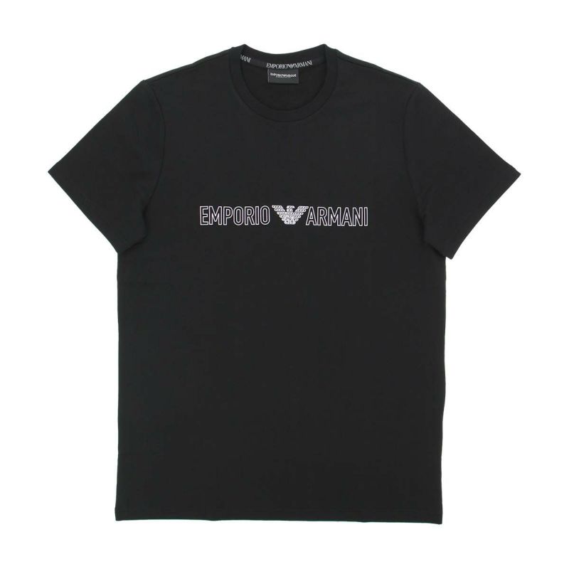 emporio armani ロゴ tシャツ ストア