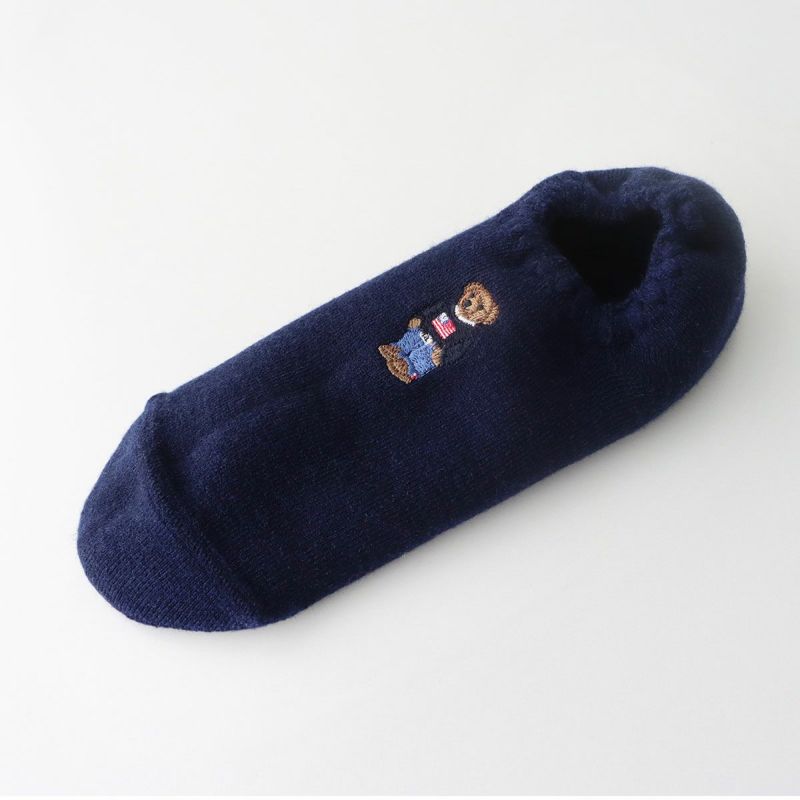 逆輸入 POLO RALPH LAUREN FLAG BEAR 日本製 足底滑り止め付き ポロベア ルームウェア・パジャマ