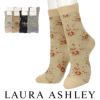 LAURAASHLEYローラアシュレイ履きくちゆったり毛混Claudia'sFriendクルー丈ソックスレディース靴下女性婦人プレゼントギフト03357388