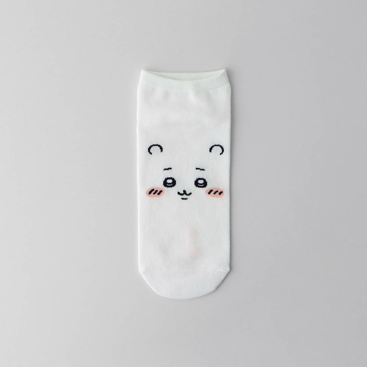 ちいかわスニーカー丈ソックスちいかわフェイス靴下レディースキャラクター03197005