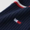 【WEB限定】【3足セット】TOMMYHILFIGERトミーヒルフィガーメンズレディースオーガニックコットン混足底パイルワンポイントラインリブクルー丈ソックス92554051