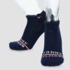 【WEB限定】【3足セット】TOMMYHILFIGERトミーヒルフィガーメンズレディースオーガニックコットン混足底パイルワンポイントロゴスニーカー丈ソックス92554054