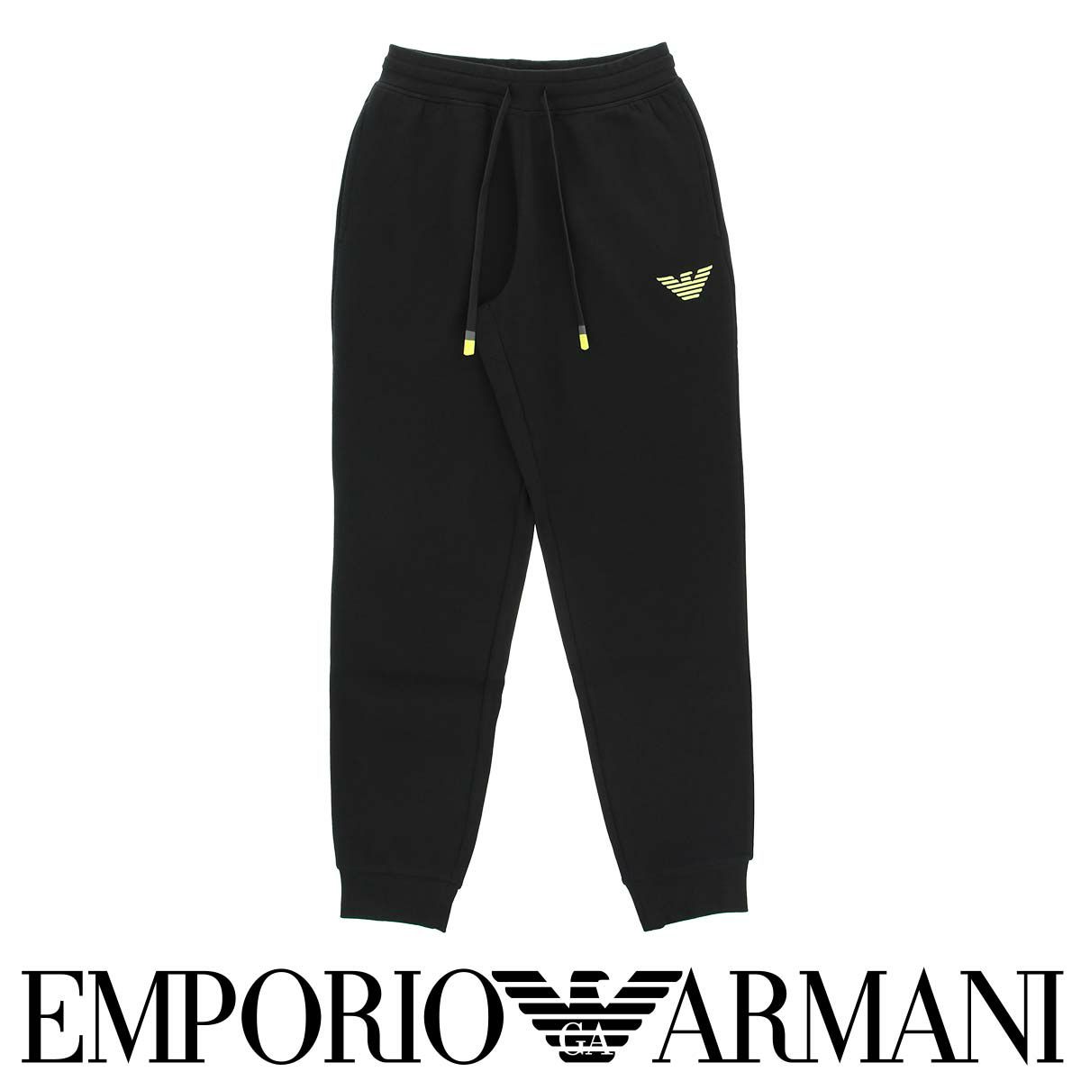 EMPORIO ARMANI エンポリオ アルマーニ STRECH PIQUET TERRY TROUSERS ストレッチ ピケ テリー スウェット  パンツ ボトムス ラウンジウェア ロングパンツ ズボン EUサイズ メンズ 男性 プレゼント 無料ラッピング ギフト 54095740 | 靴下  ソックス 通販のナイガイ公式 ...