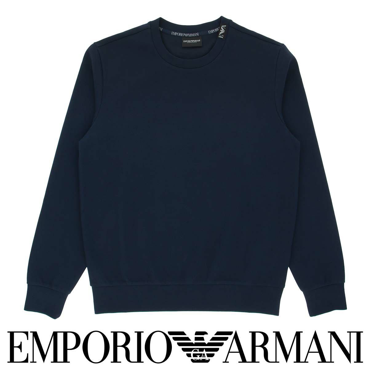EMPORIO ARMANI エンポリオ アルマーニ STRECH PIQUET TERRY CREE NECK 