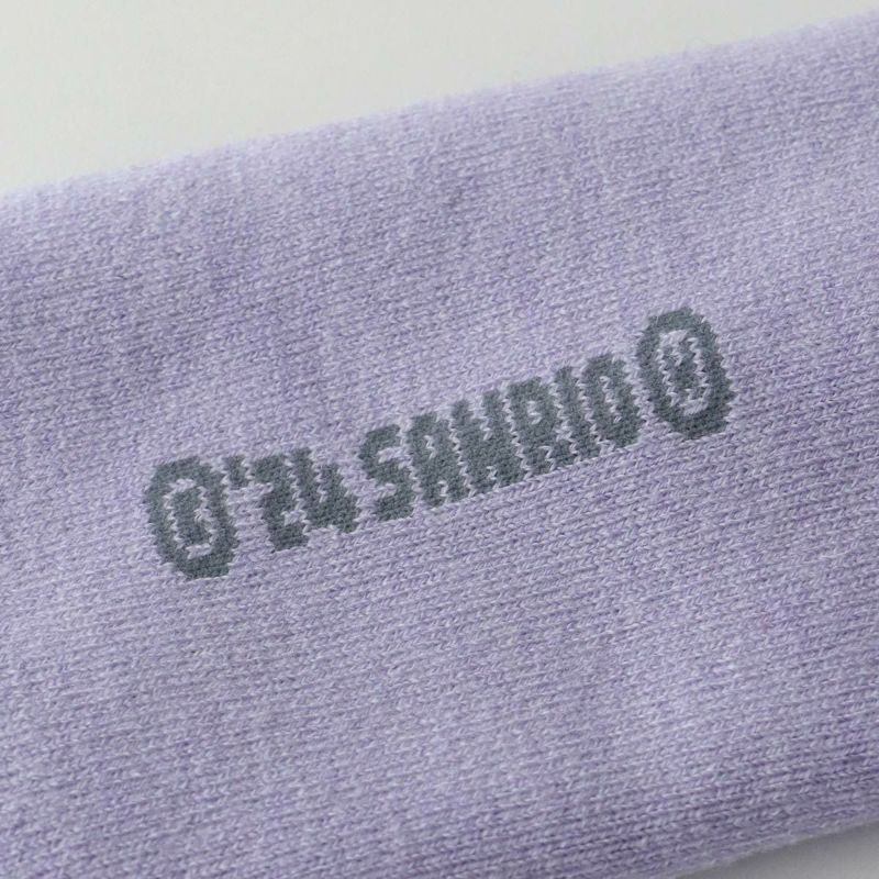 ハマグリパイルホームカバーサンリオコラボクロミラメドット滑り止め付き室内用靴下冷えとりルームソックスあたたかい冬用靴下フローリング（板張り）からの寒さ対策にレッグソリューションギフトプレゼント無料ラッピング03764078