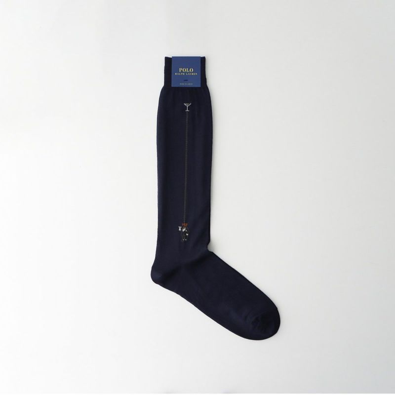 POLO RALPH LAUREN ビジカジハイソックス ロングホーズ メリノ