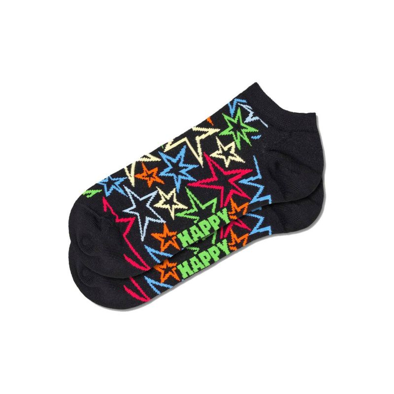 HappySocksハッピーソックスMegaStar（メガスター)スニーカー丈ソックスユニセックスメンズ＆レディースプレゼント無料ラッピングギフト10240222