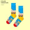 【Limited】HappySocksハッピーソックス×TheBeatles(ザ・ビートルズ)YellowSubmarine（イエローサブマリン）クルー丈ソックスユニセックスメンズ＆レディースプレゼント無料ラッピングギフト14240023