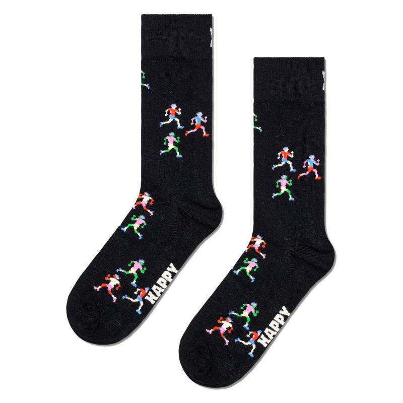 HappySocksハッピーソックスRunners（ランナーズ)クルー丈ソックスユニセックスメンズ＆レディースプレゼント無料ラッピングギフト10240290