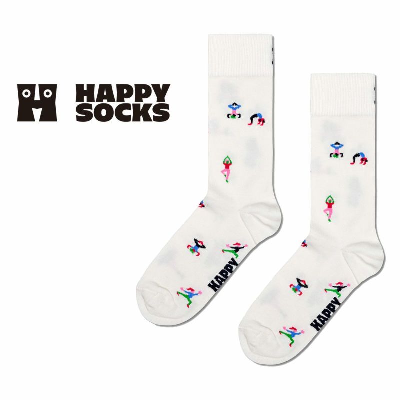 HappySocksハッピーソックスYogi（ヨギ)クルー丈ソックスユニセックスメンズ＆レディースプレゼント無料ラッピングギフト10240291