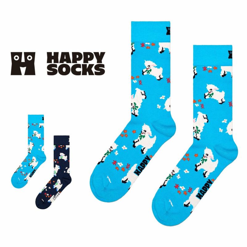 HappySocksハッピーソックスLamb（ラム)クルー丈ソックスユニセックスメンズ＆レディースプレゼント無料ラッピングギフト10240292