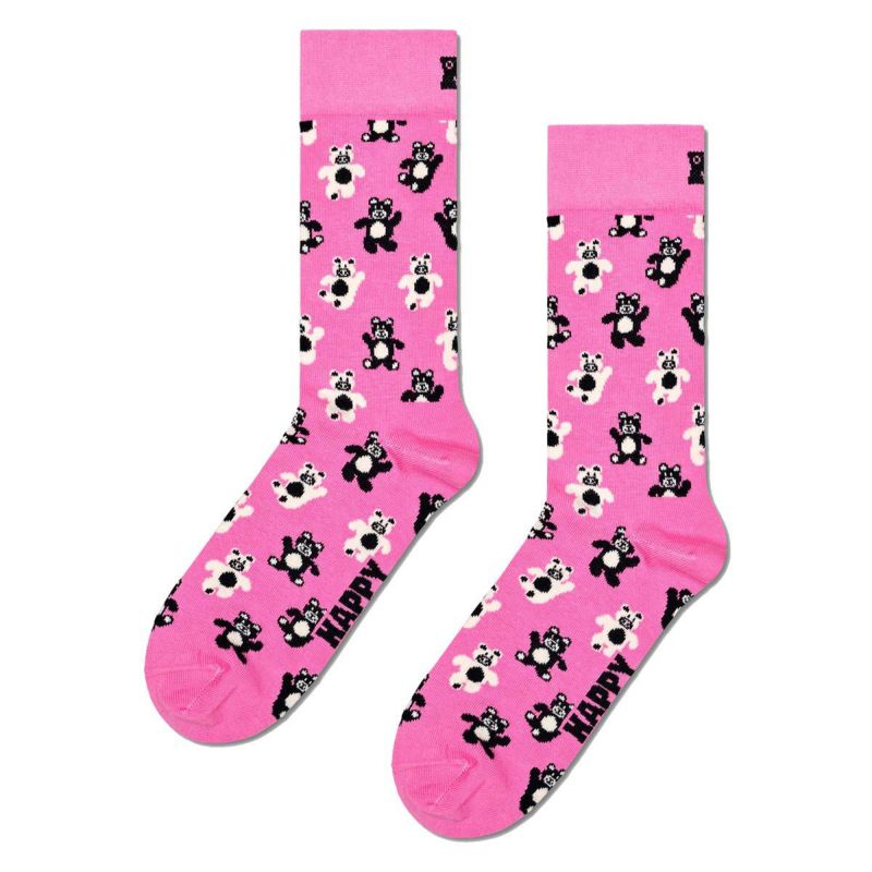 HappySocksハッピーソックスTeddyBear（テディーベア)クルー丈ソックスユニセックスメンズ＆レディースプレゼント無料ラッピングギフト10240298