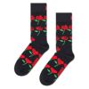 HappySocksハッピーソックスRoseHearts（ローズハート)クルー丈ソックスユニセックスメンズ＆レディースプレゼント無料ラッピングギフト10240302